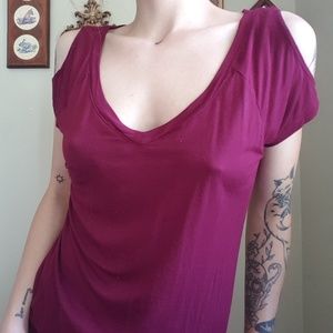 Off the shoulder shirt